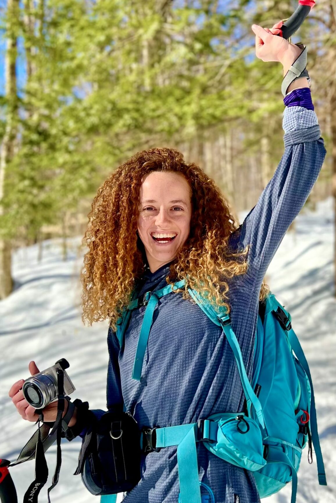 Teen European hiking trip leader Ellie Churchill