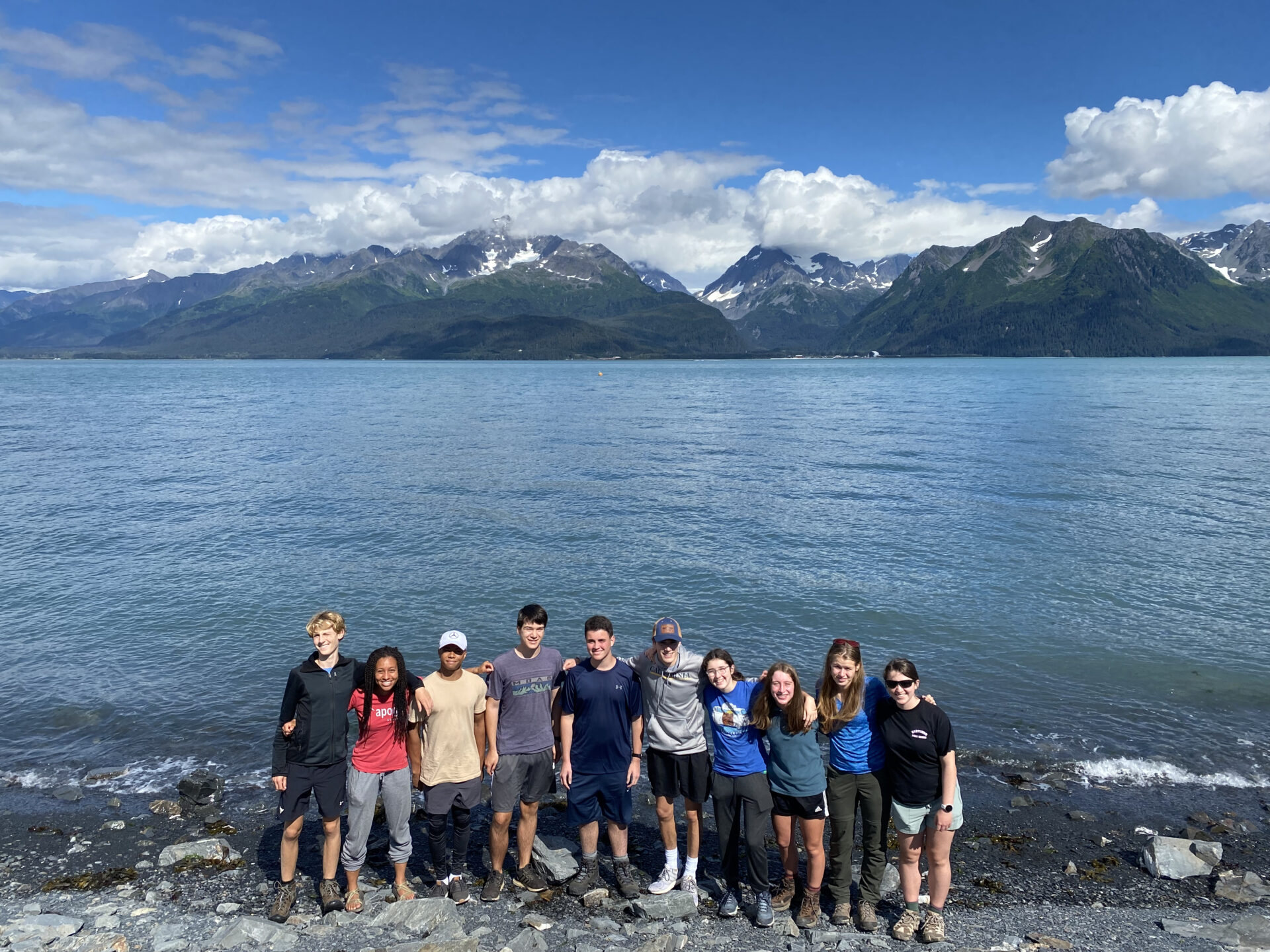 Teen summer hiking and backpacking trip in Alaska