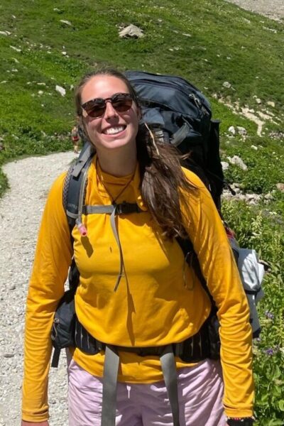 Teen summer hiking trip leader Megan McKeown