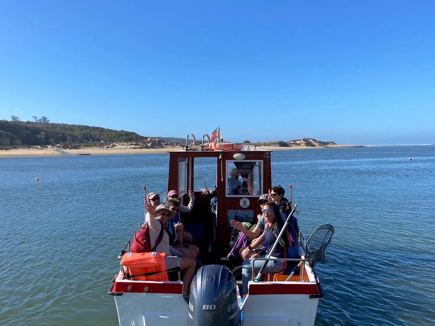 Parallel Adventures ferry ride in Vila Nova de Milfontes